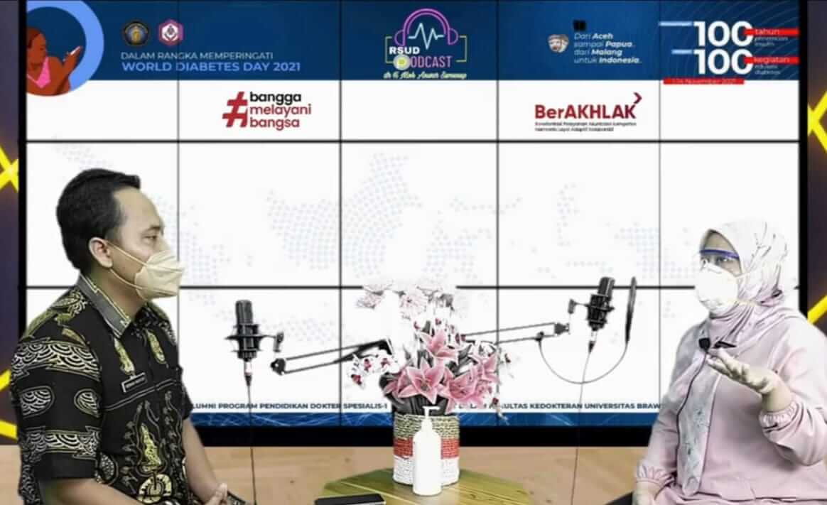 RSUD Sumenep Berikan Edukasi dalam Podcast Spesial Hari Diabetes Sedunia