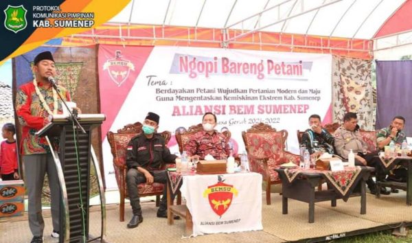 Cara Bupati Sumenep dan Kepala Dinas Ketahanan Pangan dan Pertanian Mengenal Lebih Dekat Petani