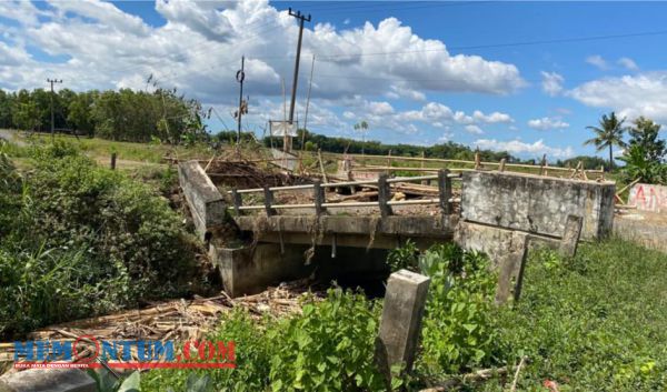 Laki Jatim Soroti Jembatan Ambruk Meddelan Sumenep yang Tak Kunjung Diperbaiki