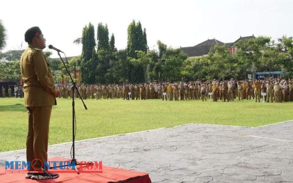 Pimpin Apel Gabungan, Bupati Sumenep Tekankan Disiplin dan Peningkatan Teknologi Kerja